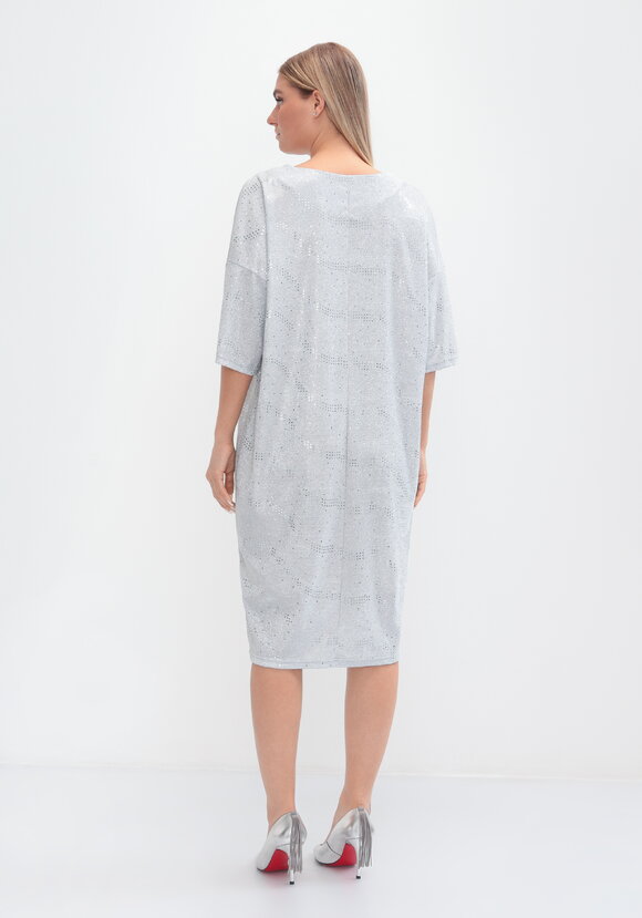 Платье с 3D мерцанием шир.  580, рис. 3