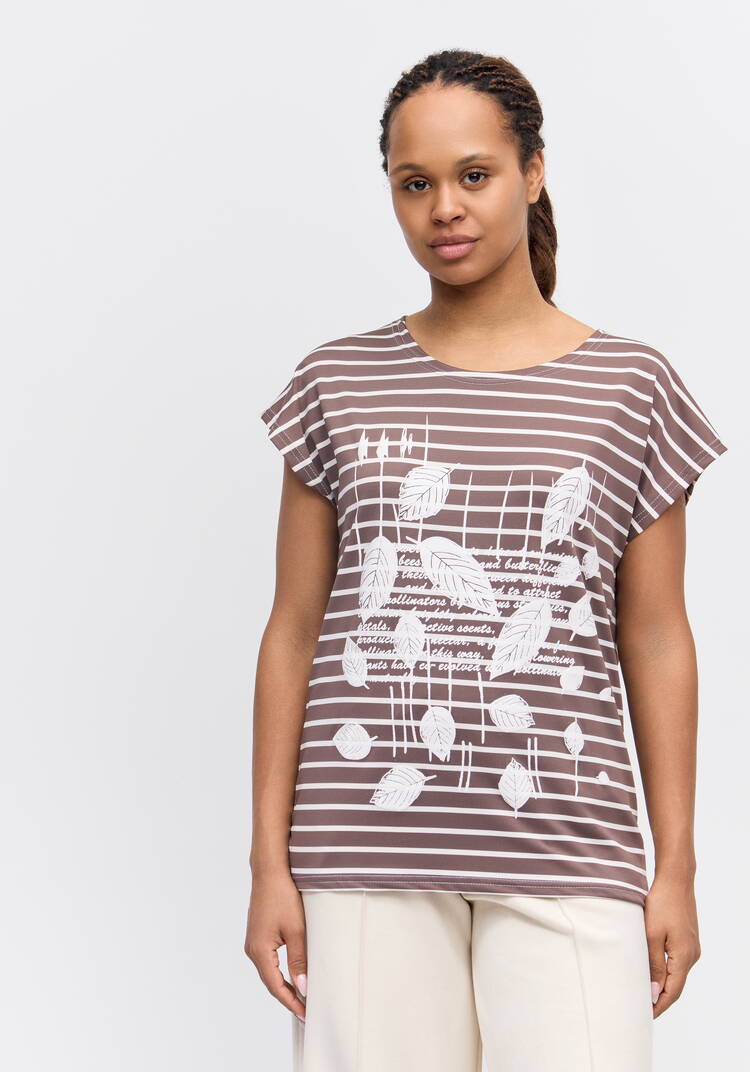 Футболка с принтом Оливия шир.  750, рис. 9