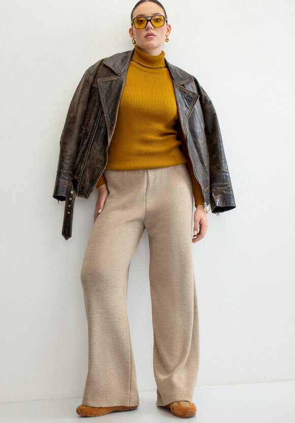 Брюки свободного кроя палаццо шир.  580, рис. 9