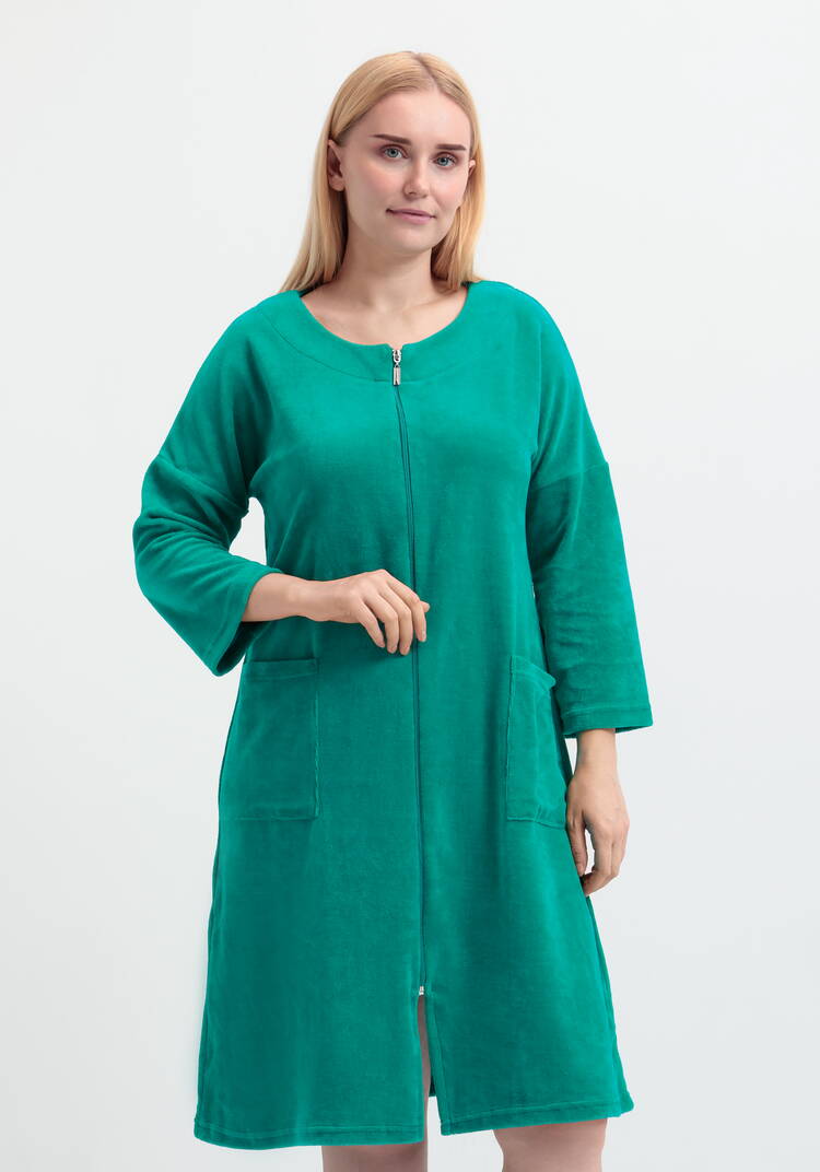 Халат домашний Мягкий велюр шир.  750, рис. 2