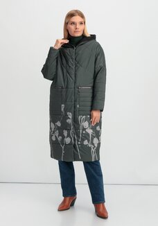 Куртка удлиненная до колен Марлен