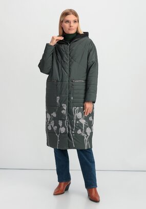 Куртка удлиненная до колен Марлен