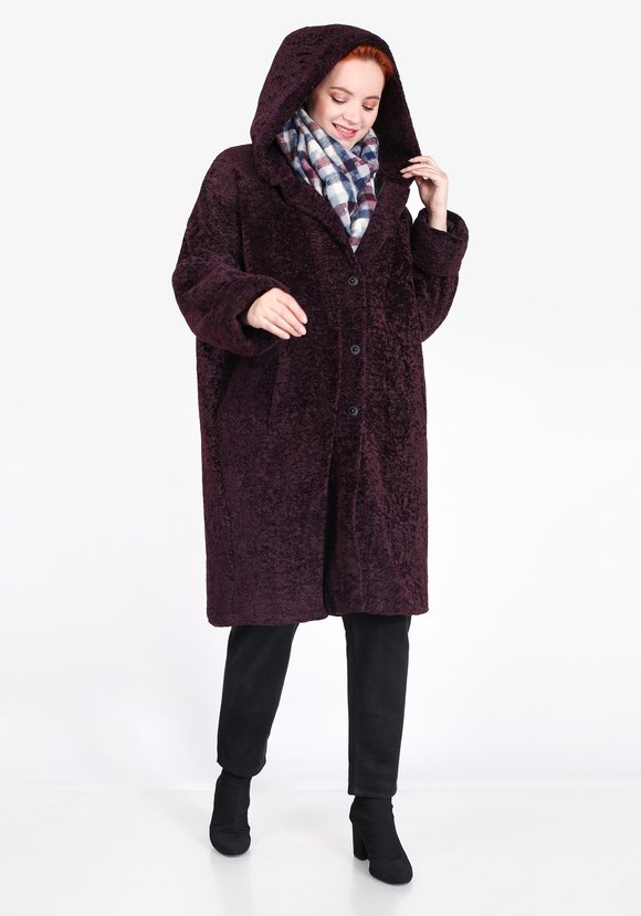 Меховое пальто Обыкновенное чудо шир.  580, рис. 7