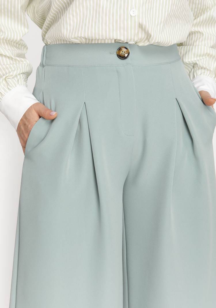 Брюки свободного кроя со складками шир.  750, рис. 6