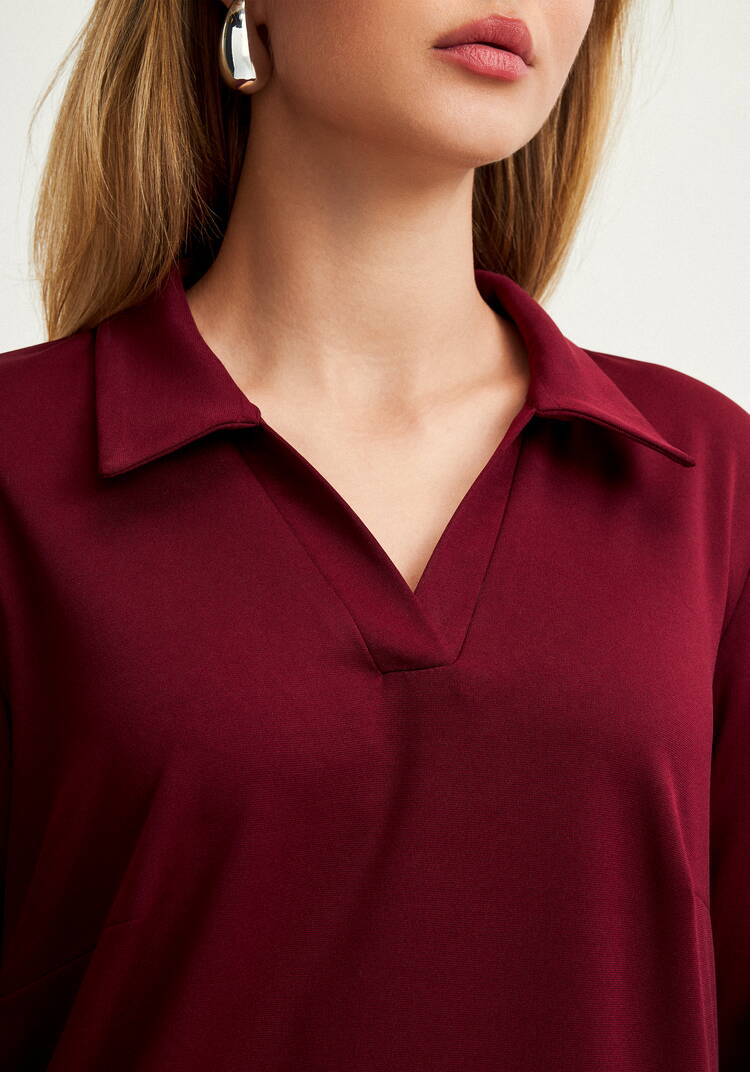 Платье с разрезами по бокам и карманами шир.  750, рис. 14