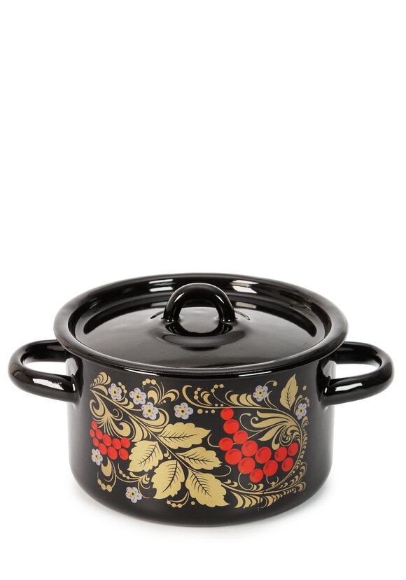 Кастрюля эмалированная Калина шир.  580, рис. 1