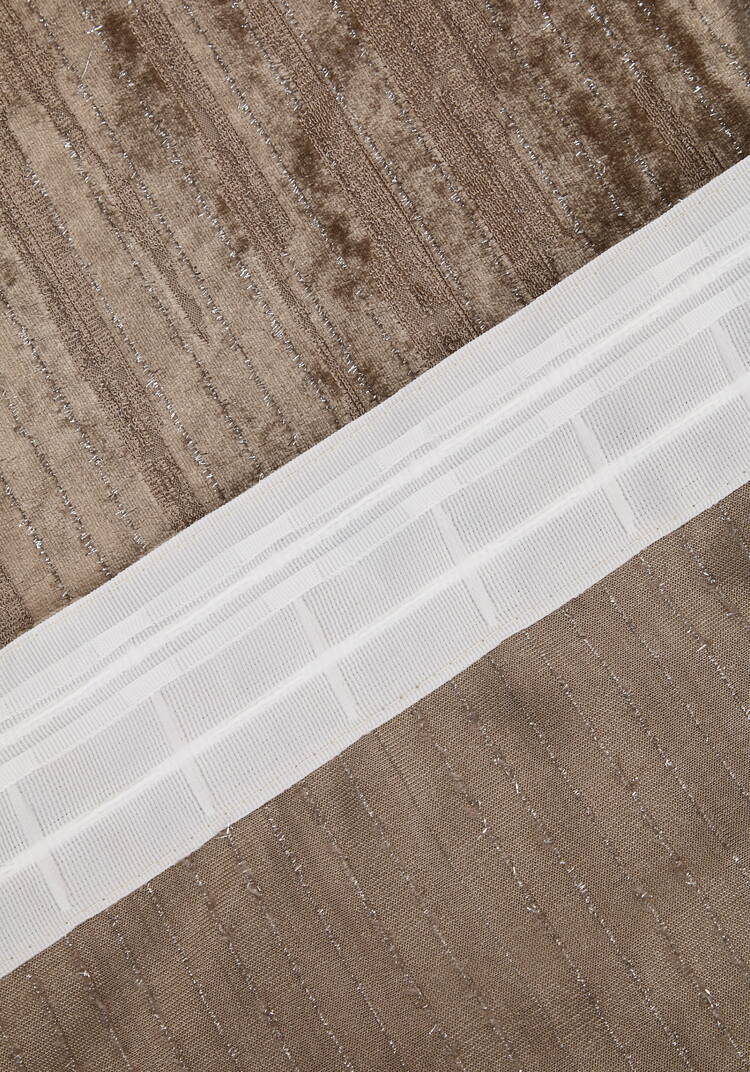 Портьера из бархата Лунная дорожка шир.  750, рис. 16