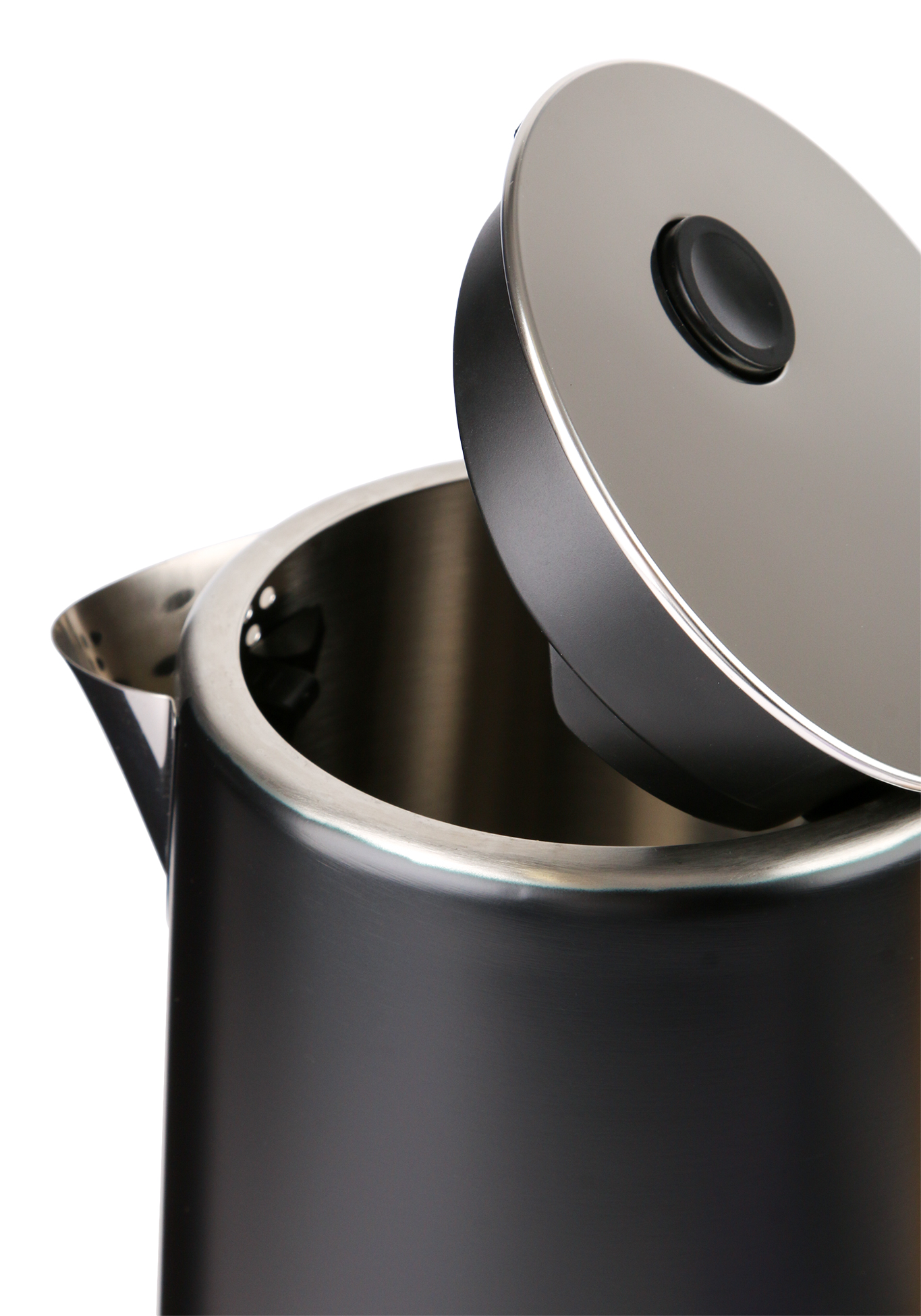 Электрический металлический чайник LUX