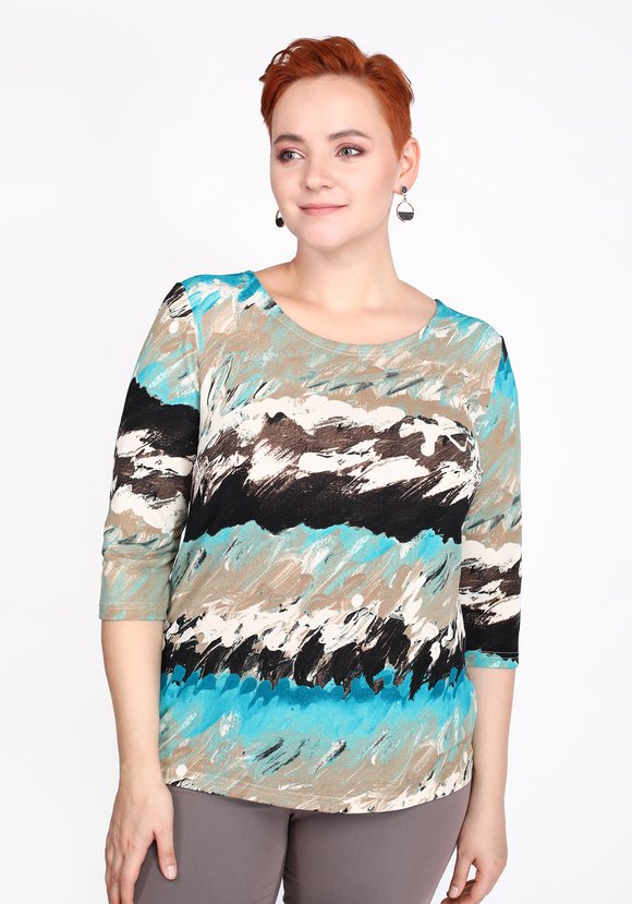 Туника Красочная палитра шир.  580, рис. 24