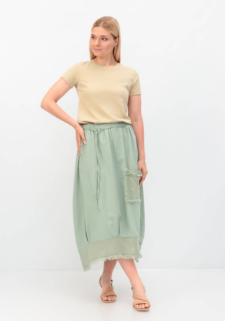 Юбка на резинке Камиль шир.  750, рис. 2