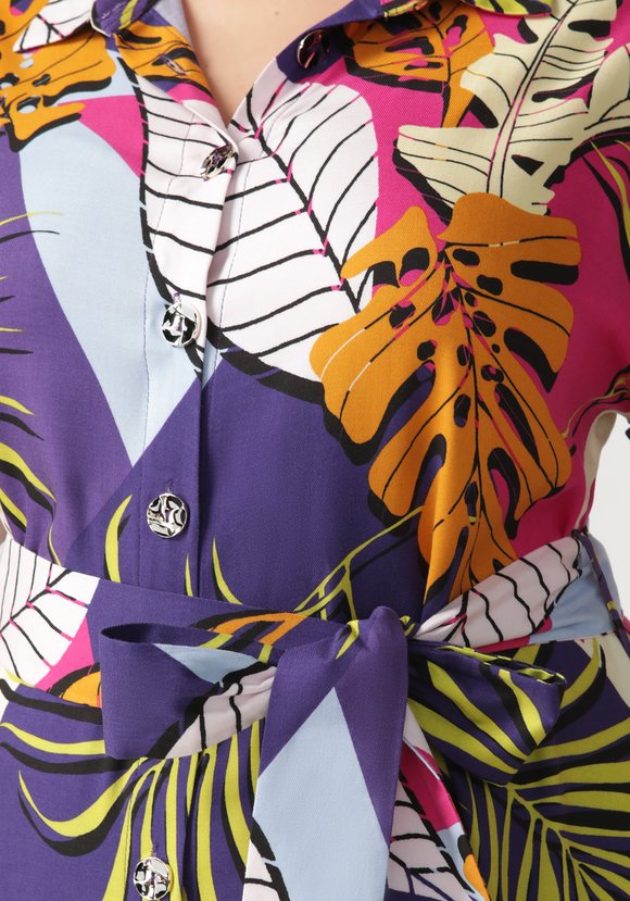 Платье-рубашка со спущенными рукавами шир.  580, рис. 4