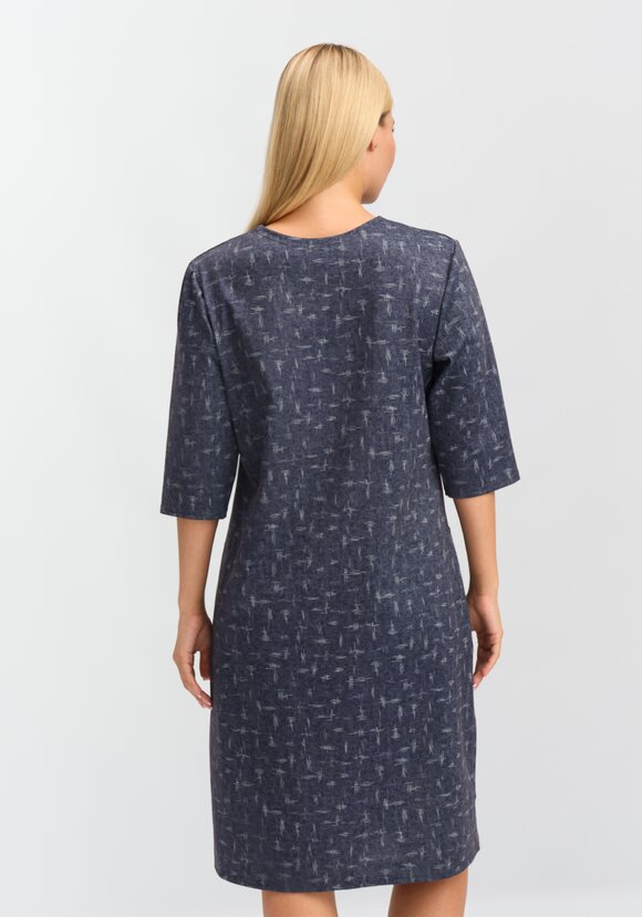 Платье под джинсу Агата шир.  580, рис. 9