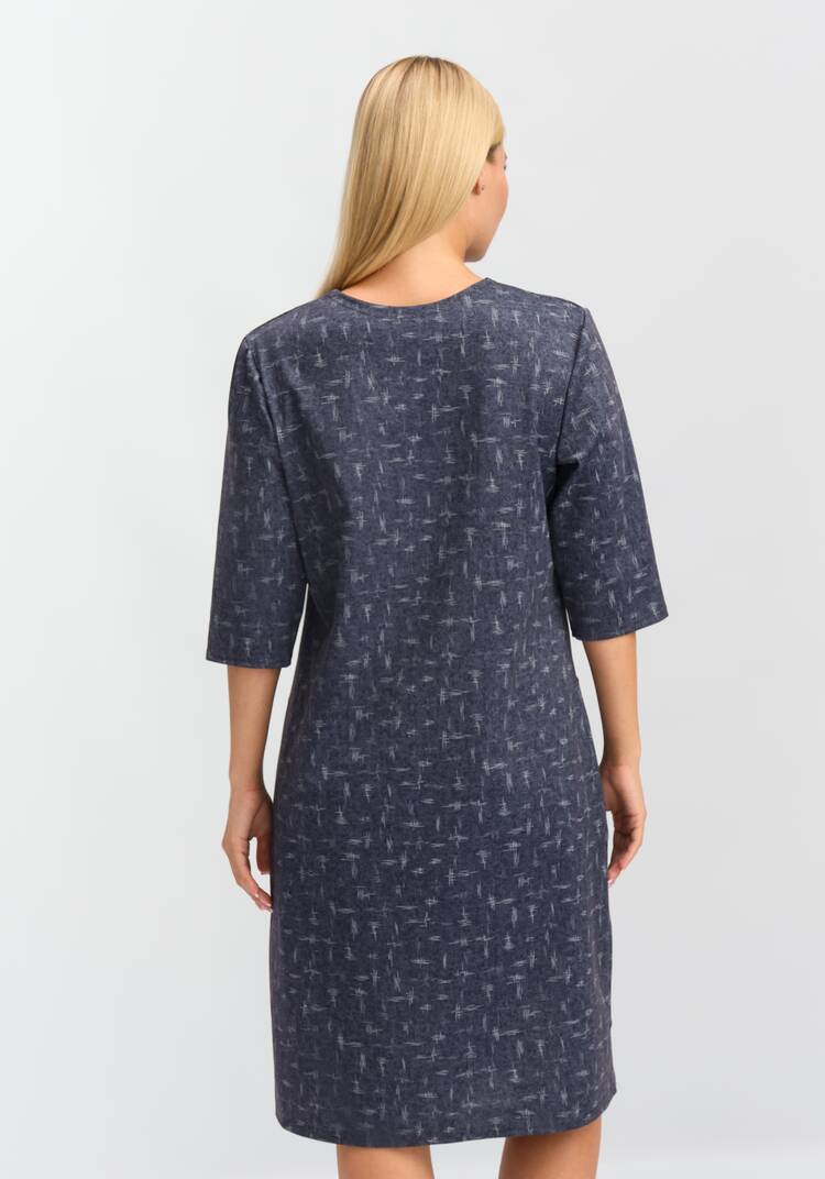 Платье под джинсу Агата шир.  750, рис. 9