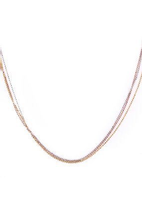 Цепь серебряная Мария