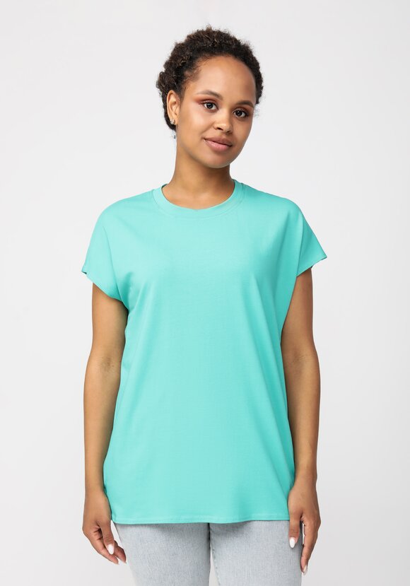 Блуза трикотажная с цельнокроеным рукавом шир.  580, рис. 29