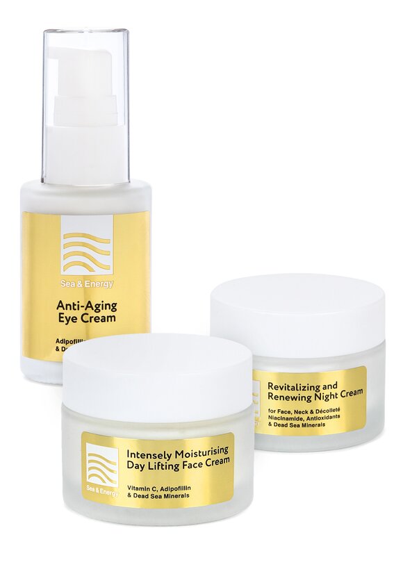 Набор для лица антивозврастной S&E, 3 в 1 шир.  580, рис. 1