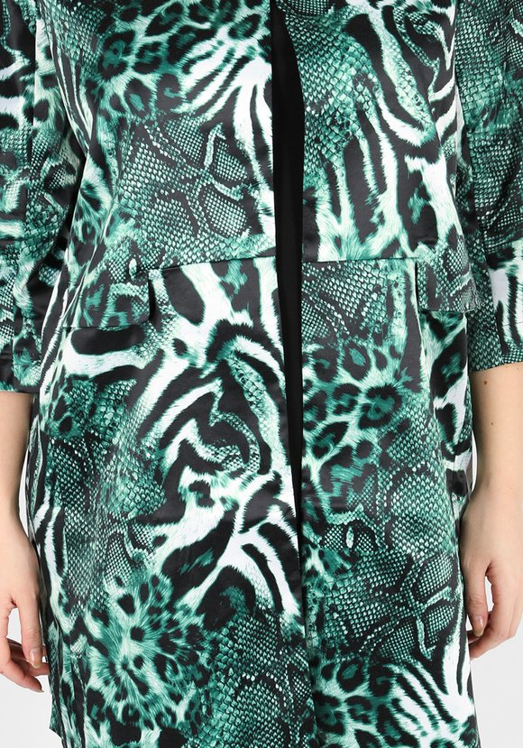 Кардиган на застежке с имитацией карманов шир.  580, рис. 5