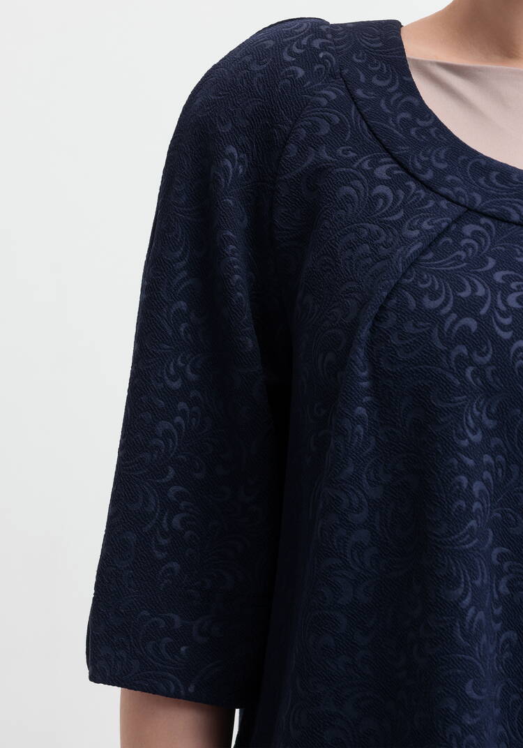 Жакет из жаккарда Лаура шир.  750, рис. 15