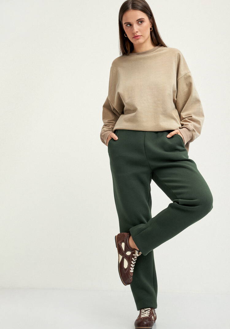 Брюки из футера с начёсом шир.  750, рис. 7