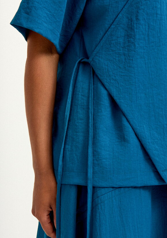 Блуза  свободного кроя шир.  580, рис. 14