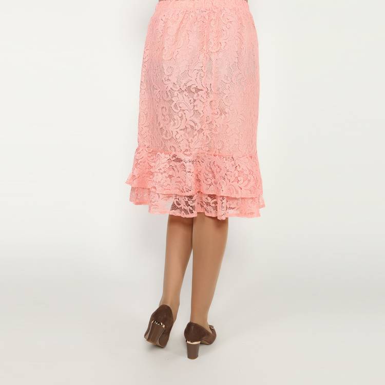 Юбка на резинке кружевная шир.  750, рис. 17