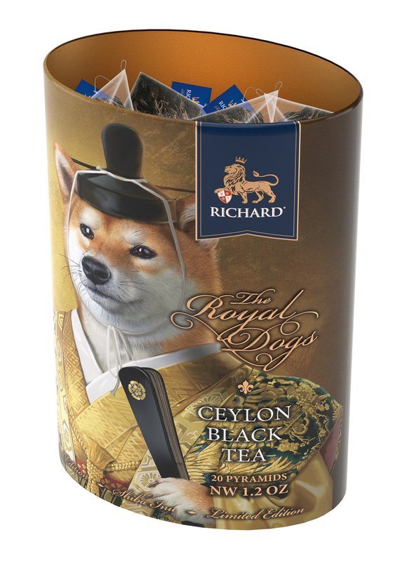 Набор из 2 чаёв Richard Королевские питомцы шир.  580, рис. 17