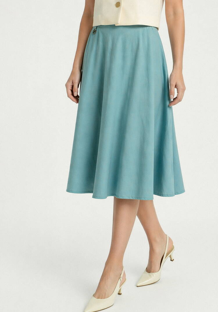 Юбка изо льна Хрупкая вечность шир.  750, рис. 2