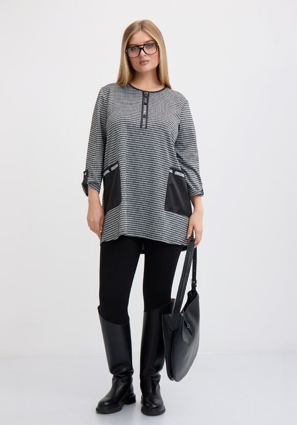 Туника контранстной отделки шир.  580, рис. 8