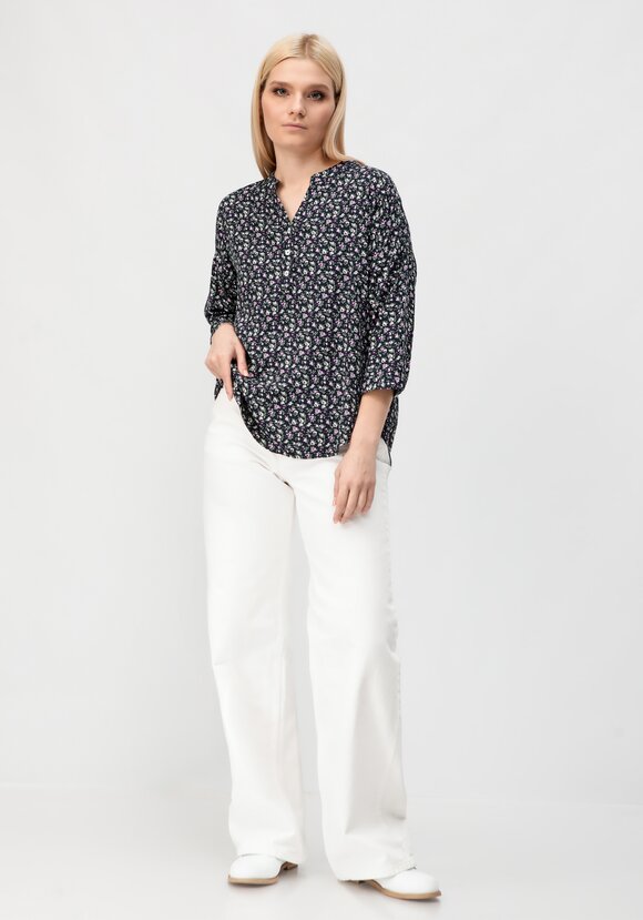 Рубашка с цветочным принтом Элен шир.  580, рис. 7