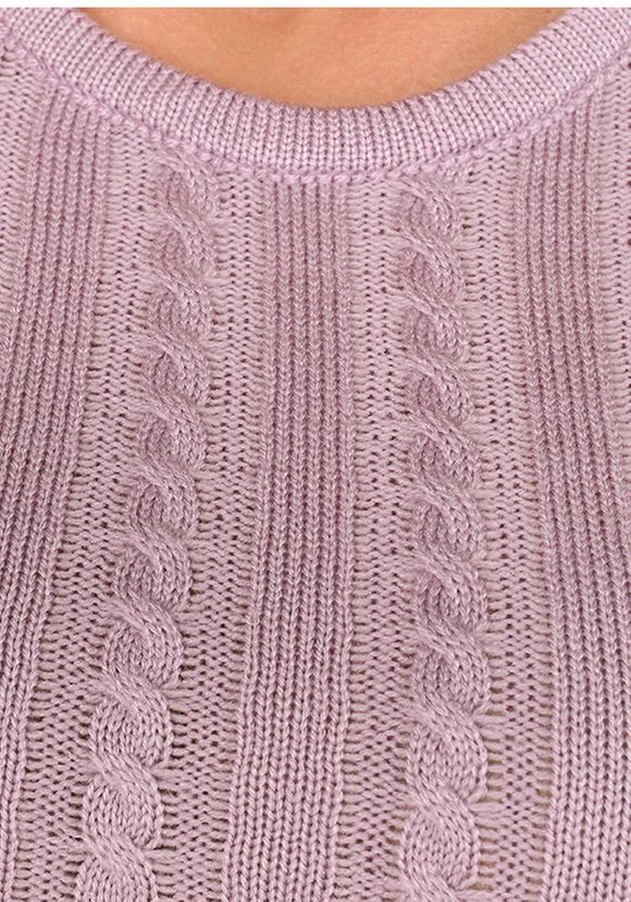 Платье прямое с вязкой косы шир.  580, рис. 15