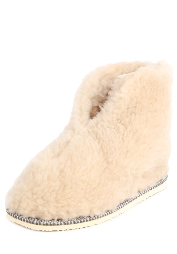 Меховые тапочки-бабуши шир.  580, рис. 1