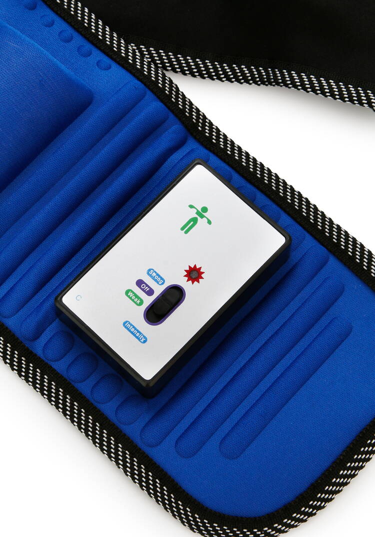 Вибромассажный пояс с магнитами для похудения шир.  750, рис. 5