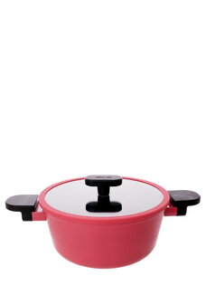 Кастрюля с крышкой Вива Маджента