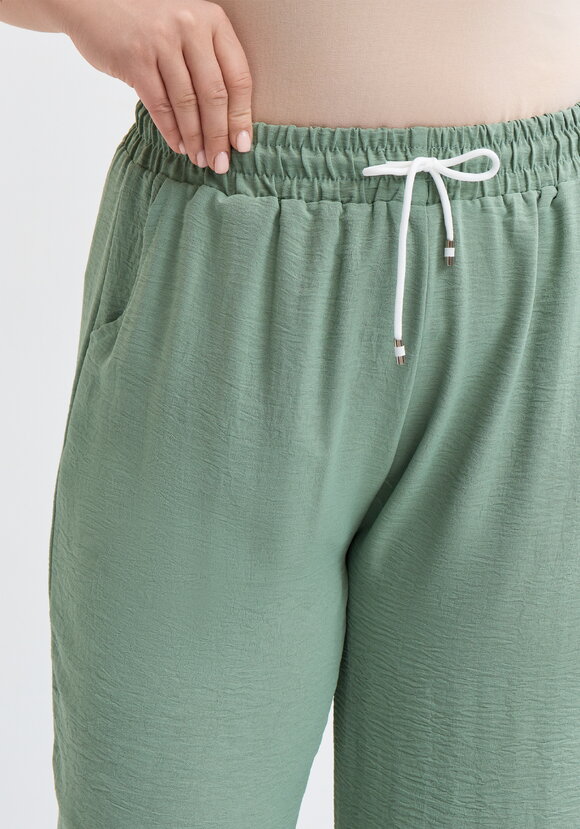 Брюки широкие прямые от бедра шир.  580, рис. 5