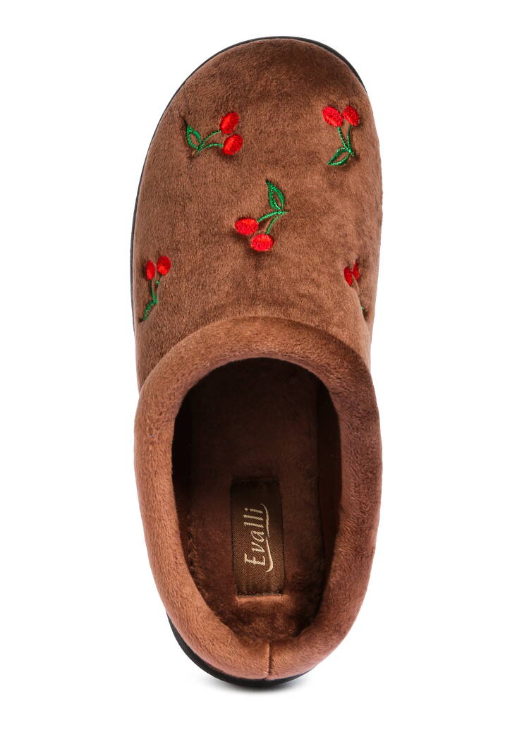 Тапочки женские Вишня шир.  750, рис. 9