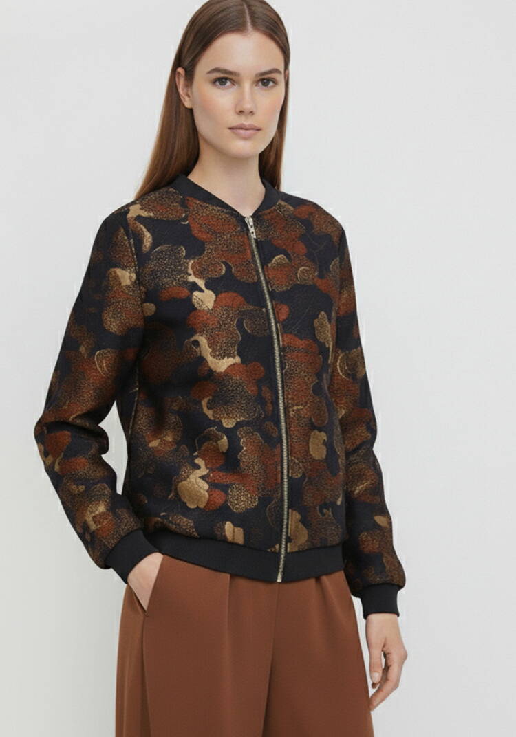 Бомбер с переливом шир.  750, рис. 1