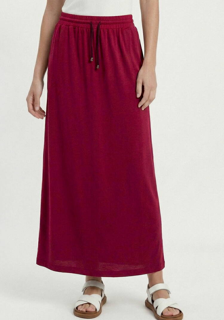 Юбка свободного кроя с карманами шир.  750, рис. 6