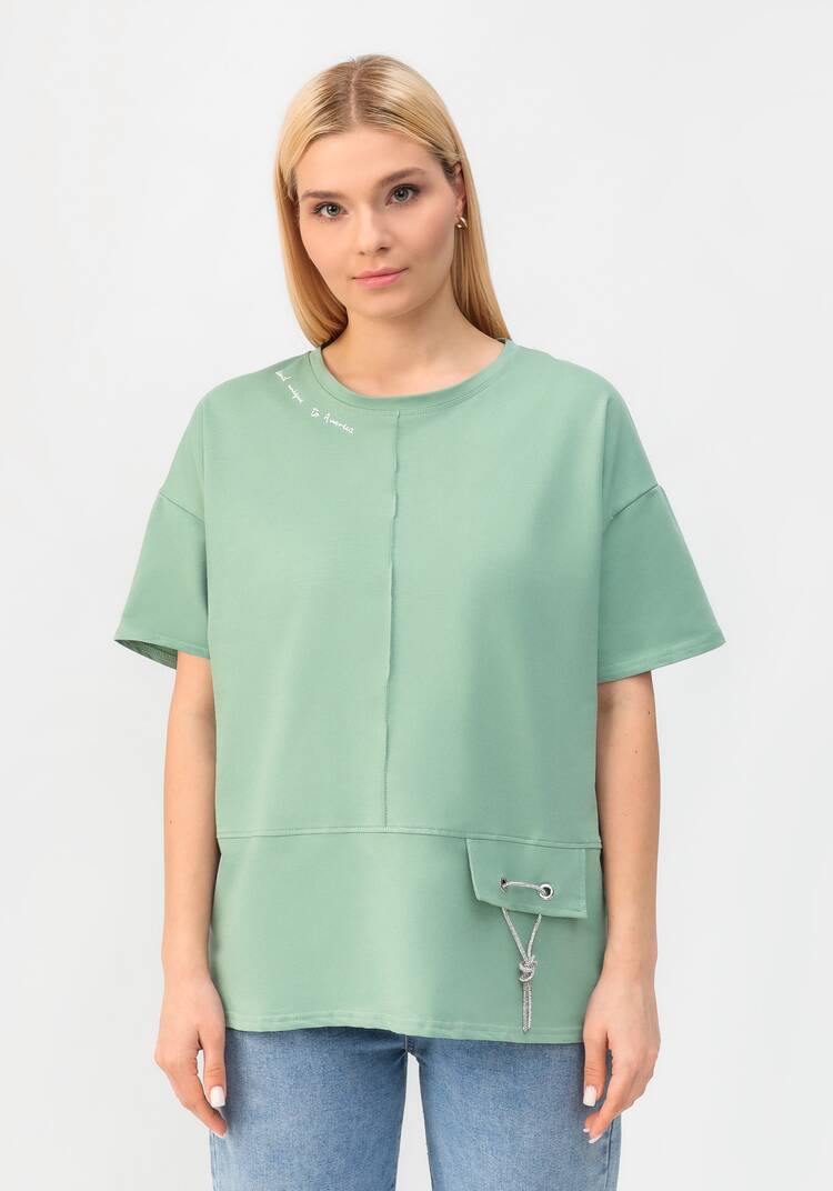 Футболка Агата шир.  750, рис. 4