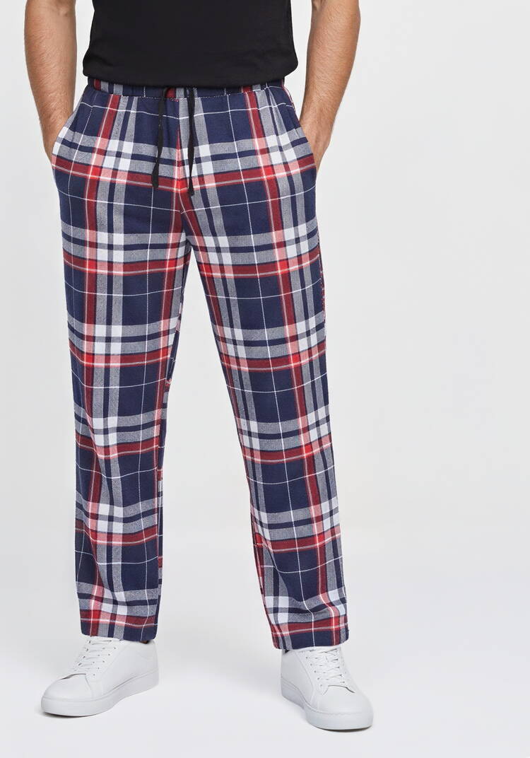 Брюки мужские прямые на резинке со шнурком шир.  750, рис. 8