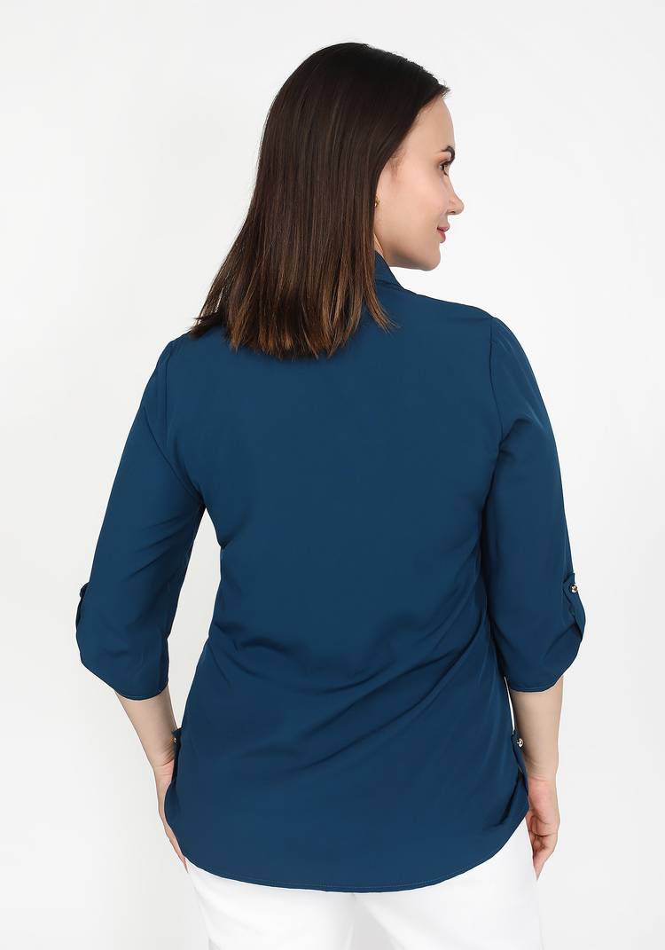 Блуза Прекрасный восторг шир.  750, рис. 11