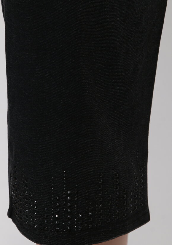 Брюки 7/8 со стразами шир.  580, рис. 6