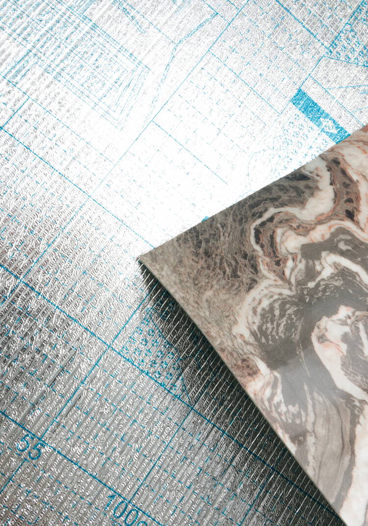 Гибкий мрамор для кухни и ванной шир.  750, рис. 14