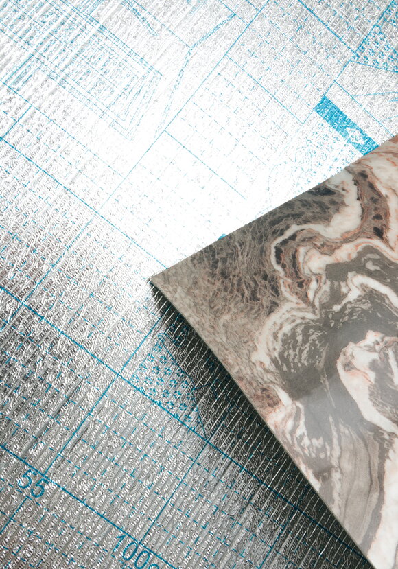 Гибкий мрамор для кухни и ванной шир.  580, рис. 14