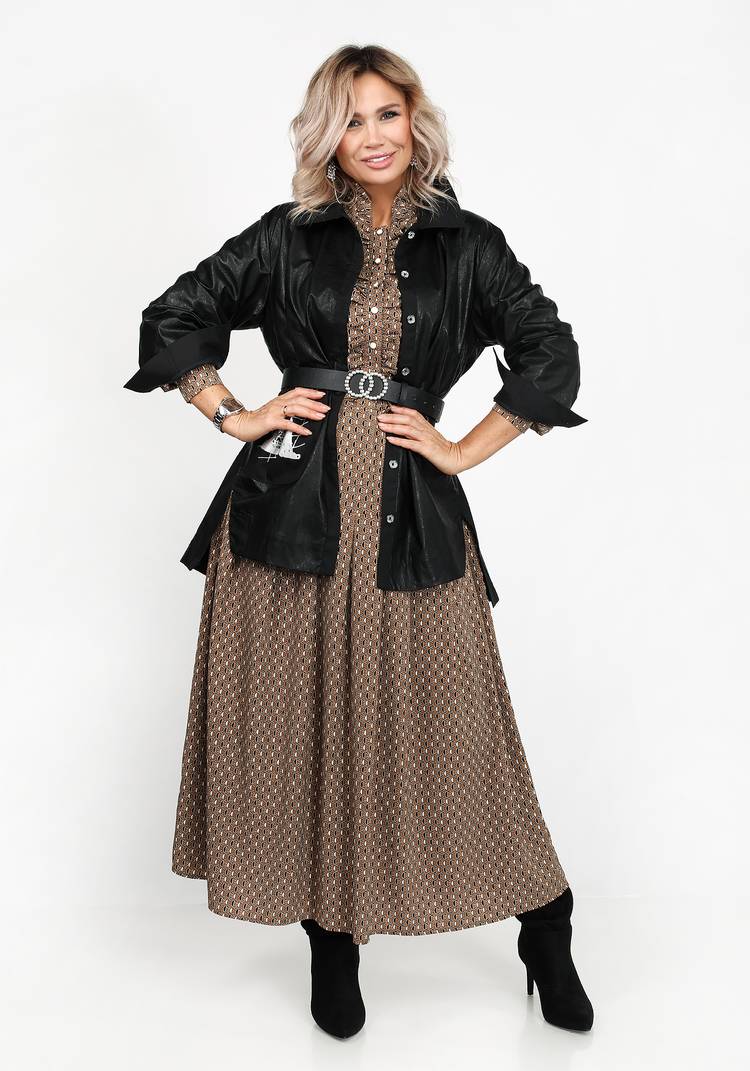 Блуза Долгожданный рассвет шир.  750, рис. 7