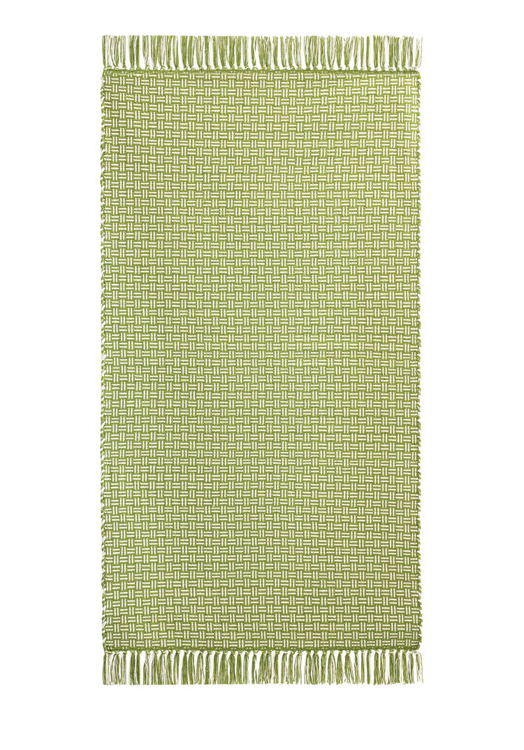 Коврик из хлопка с бахромой шир.  750, рис. 13