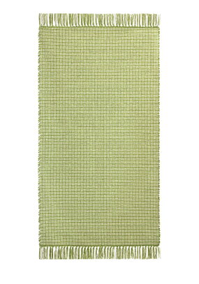 Коврик из хлопка с бахромой