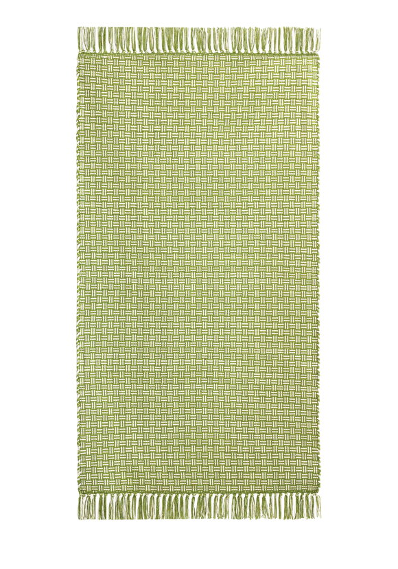 Коврик из хлопка с бахромой шир.  580, рис. 13