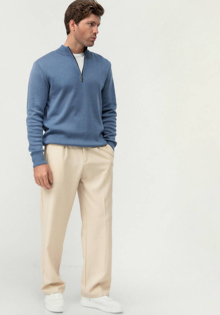 Джемпер с воротником-стойкой на молнии шир.  750, рис. 17