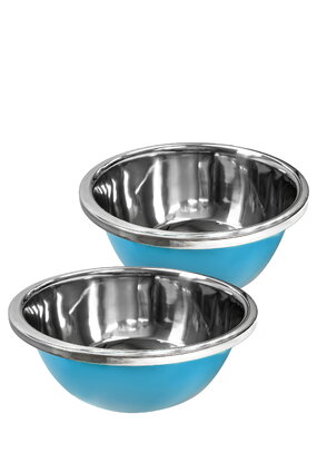 Набор стальных миcок, 2 шт.