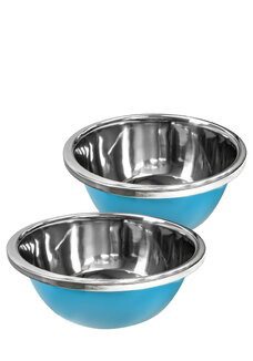 Набор стальных миcок, 2 шт.